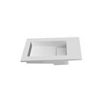 Fontein Inbouw EH Design Tolmezzo Solid Surface 400x220x100 mm