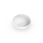 Waskom Opbouw EH Design Stresa 230x230x115 mm Rond Thin Edge Solid Surface Mat Wit