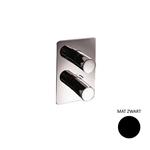 Douchekraan Sanimex Giulini Thermostatisch 2-weg Mat Zwart (Incl. Inbouwdeel)