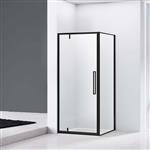 Douchecabine Van Rijn ST04 Hoekcabine 6 mm Helder Glas incl. Glasbehandeling Omkeerbaar 100x90x200 c