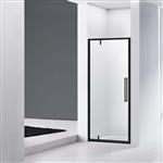 Nisdeur Van Rijn ST04 Helder Glas 6 mm incl. Glasbehandeling Omkeerbaar 6 mm 80x200 cm Mat Zwart