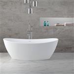 Vrijstaand Bad Solid Surface 179.5X84.5X64 Cm