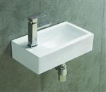 Keramische Fontein Qubic 45X25X12 Cm Links/Rechts