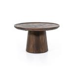 Salontafel Ron - Bruin Maat 46 x 49 cm