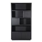 Wandkast Helsinki zwart Maat 120 x 42 x 220 cm