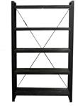 Roomdivider Britt Black Maat 120 x 40 x 200 cm