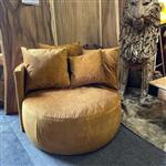 Loveseat Bistro velours - Gold