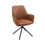 Eetkamerstoel Sting - eco leder Cinnamon