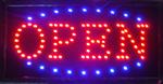 OPEN LED bord lamp verlichting lichtbak reclamebord #C6