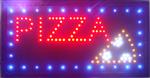 PIZZA LED bord lamp verlichting lichtbak reclamebord #B8