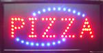 PIZZA LED bord lamp verlichting lichtbak reclamebord #B4