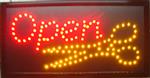 OPEN kapper lamp LED verlichting reclame bord lichtbak barber #DSC04290