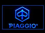 Piaggio neon bord lamp LED cafe verlichting reclame lichtbak