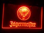 Jagermeister neon bord lamp LED verlichting reclame lichtbak XL *40x30cm*