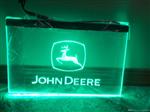 John Deere neon bord lamp LED verlichting reclame lichtbak XL *40x30cm*