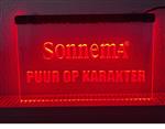 Sonnema neon bord lamp LED verlichting reclame lichtbak bier #1