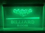 Biljard biljart billiard room neon bord lamp LED verlichting reclame lichtbak