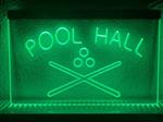 Pool hall poolen neon bord lamp LED cafe verlichting reclame lichtbak