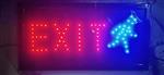 Exit uitgang LED bord lamp verlichting licht bak reclamebord #exit