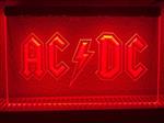ACDC rock muziek neon bord lamp LED verlichting reclame lichtbak