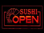 Sushi open neon bord lamp LED verlichting reclame lichtbak
