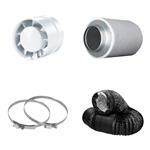 G-Tools Buisventilator + filter (185m³/uur)