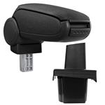 [pro.tec]® Armsteun - Skoda Octavia II - 1Z - stof - zwart