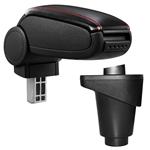 Armsteun-Fiat 500L-2012-kunstleer-zwart+rood stiksel