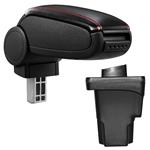 Armsteun-Seat Leon III-5F-2012-kunstleer-zwart+rood stiksel