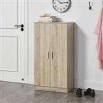 Schoenenkast Ster voor 14 paar schoenen 108x55x35 eiken