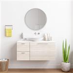 [en.casa] Spiegel Modugno hangend rond Ø40cm wit