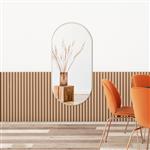 [en.casa] Passpiegel Corato hangend 40x80 cm wit