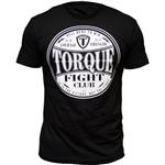 Torque Fight Club T-shirts Zwart Wit