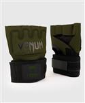 Venum Kontact Gel Glove Wraps Khaki Zwart