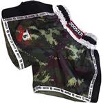 Booster Muay Thai Short TBT Pro 4.22 Camo Groen Kickboks Broekje
