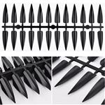 Korneliya Show tips STILETTO ZWART 240 stuks