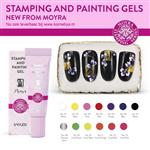 Moyra Stamping and Painting Gel Set met 20 kleuren