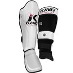 Kickboks Scheenbeschermers King Pro Boxing KPB/SG 3 Wit