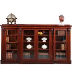Antieke kasten / Victoriaanse halfhoge boekenkast / bibliotheekkast / servieskast ca. 1865 (No.82241