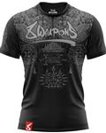 8 WEAPONS Muay Thai T-Shirt T Yantra Zwart Grijs