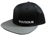 TORQUE Sports Stealth Snapback Cap Pet Zwart Grijs