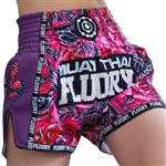 Fluory Muay Thai Kickboxing Shorts Paars MTSF90