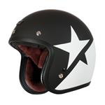 Origine primo star jethelm mat zwart - wit