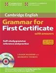 Cambridge Grammar for First Certificate With Answers and Audio CD