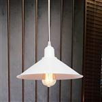 [lux.pro] Hanglamp Hinckley E27 wit