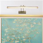 [lux.pro] Wandlamp Hartlepool met 32 LED's goudkleurig