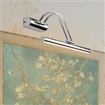 [lux.pro] Wandlamp Hartlepool met 32 LED's chroom