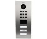 DoorBird IP intercom D2103V RVS V2A, 3 drukknoppen D2103V RVS V2A, 3 drukknoppen