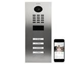 DoorBird IP intercom D2104V RVS V2A Aantal : 4 Drukknoppen