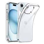 iPhone 15 Plus Transparant Hoesje - Flexibel Silicoon Case Cover Hydrogel Helder